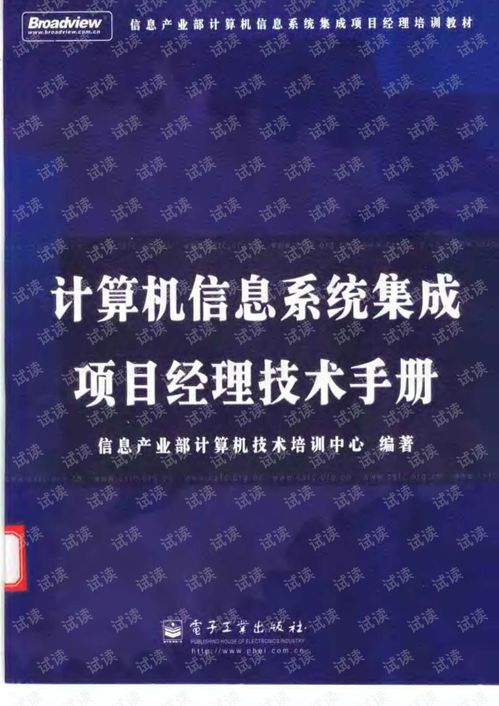 《計算機信息系統集成項目經理技術手冊 核心職責、技術要點與實施策略》